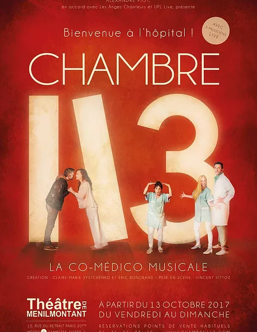 CHAMBRE 113, LA CO-MÉDICO MUSICALE